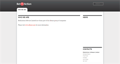 Desktop Screenshot of betinaction.com